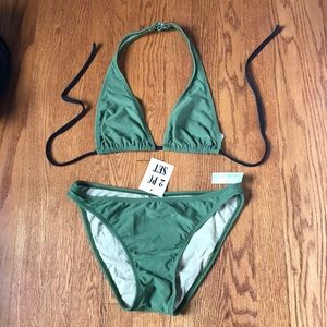 Rampage Olive Green Swimsuit
